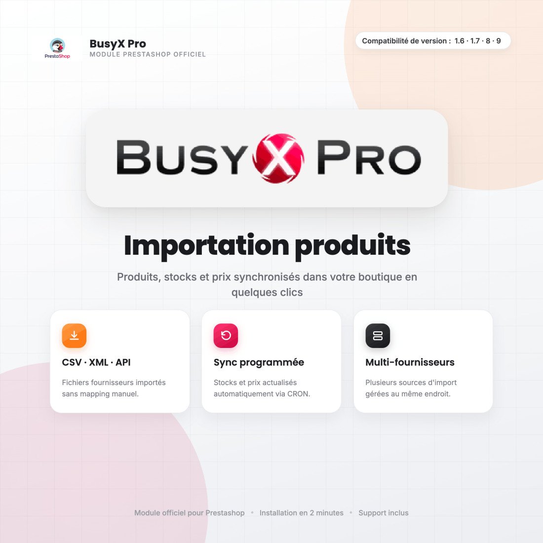 Module Import BusyX