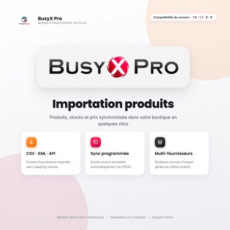 Module Import BusyX