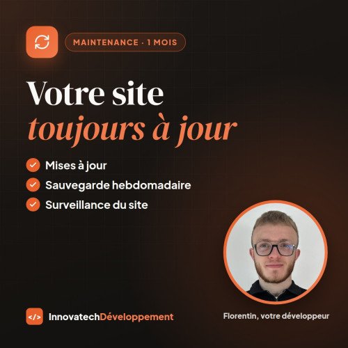 Maintenance de votre site WordPress ou PrestaShop (1 mois)