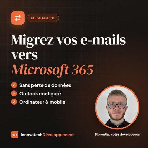 Migration de messagerie vers Microsoft 365 (1 boîte)