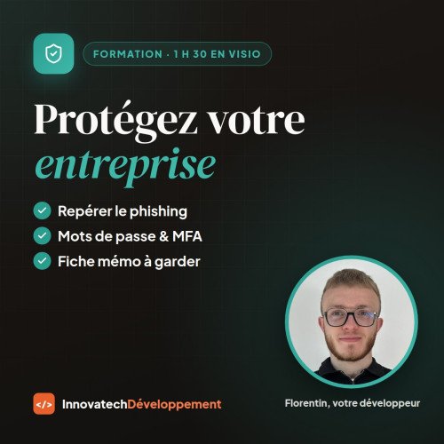 Sensibilisation cybersécurité pour TPE (1 h 30 en visio)